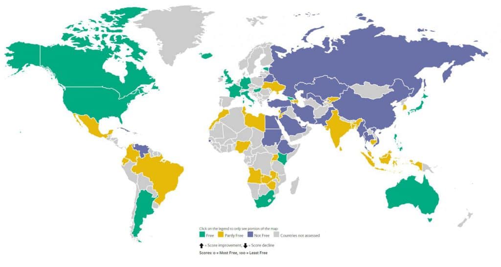 Your online freedoms are under threat – 2017 Freedom on the Net Report